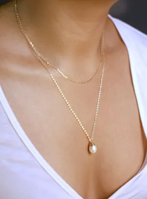 Gemstone Layering Necklace