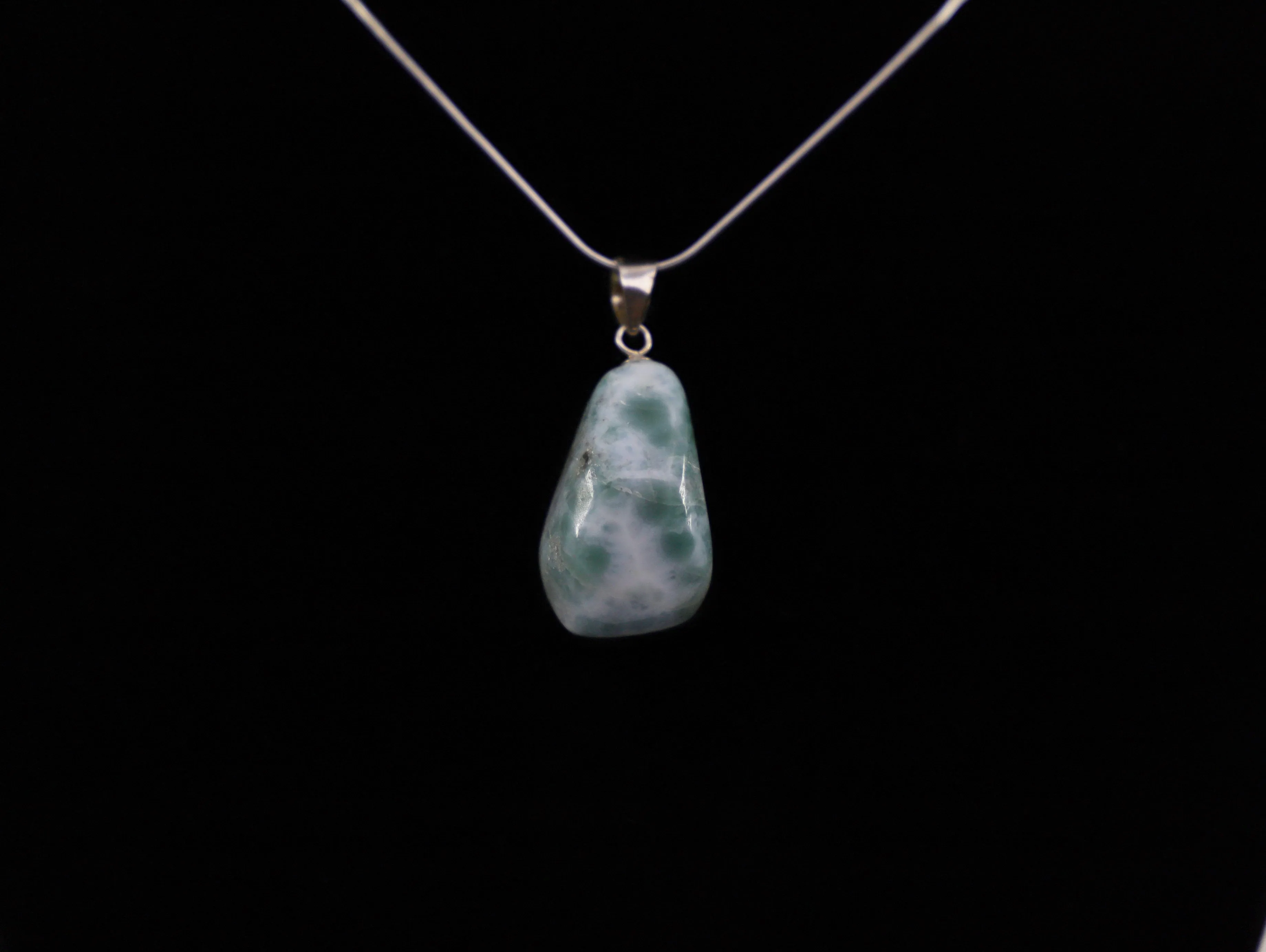 Gemstone Necklace | Larimar