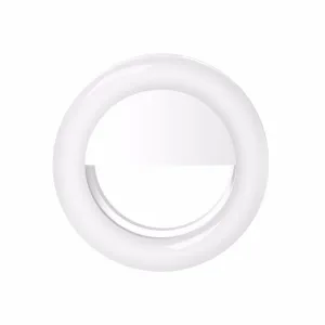 Glitzy Selfie Ring Light-White