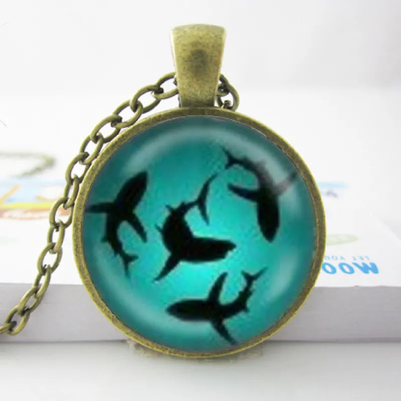 Glow In The Dark Shark Necklace