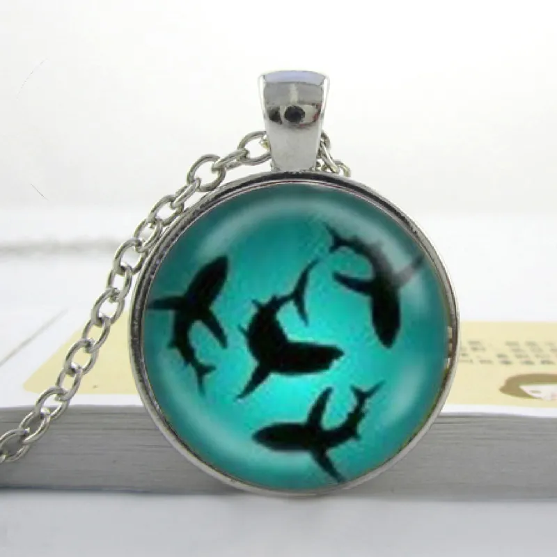Glow In The Dark Shark Necklace