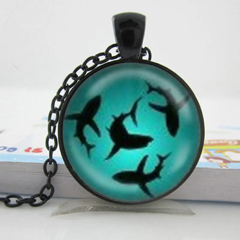 Glow In The Dark Shark Necklace