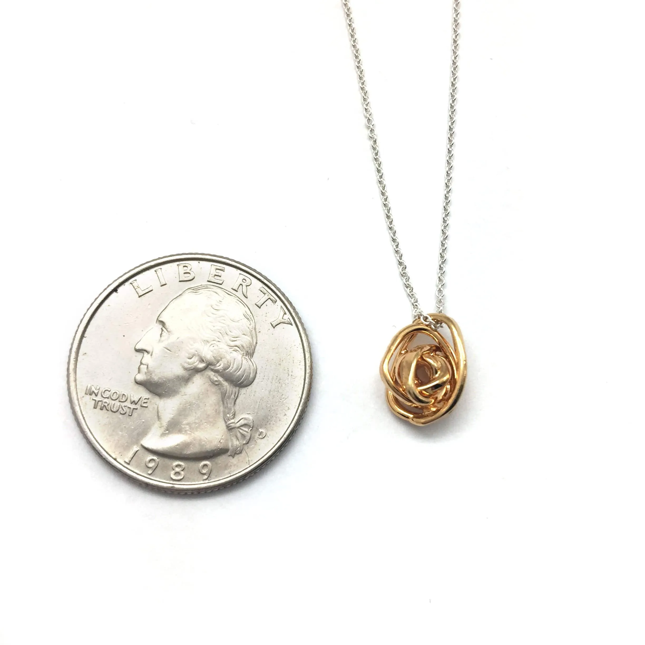 Gold Knot Necklace