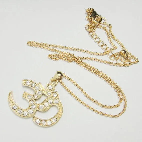 Gold Om Pendant