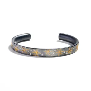 Golden Burst of Light Cuff