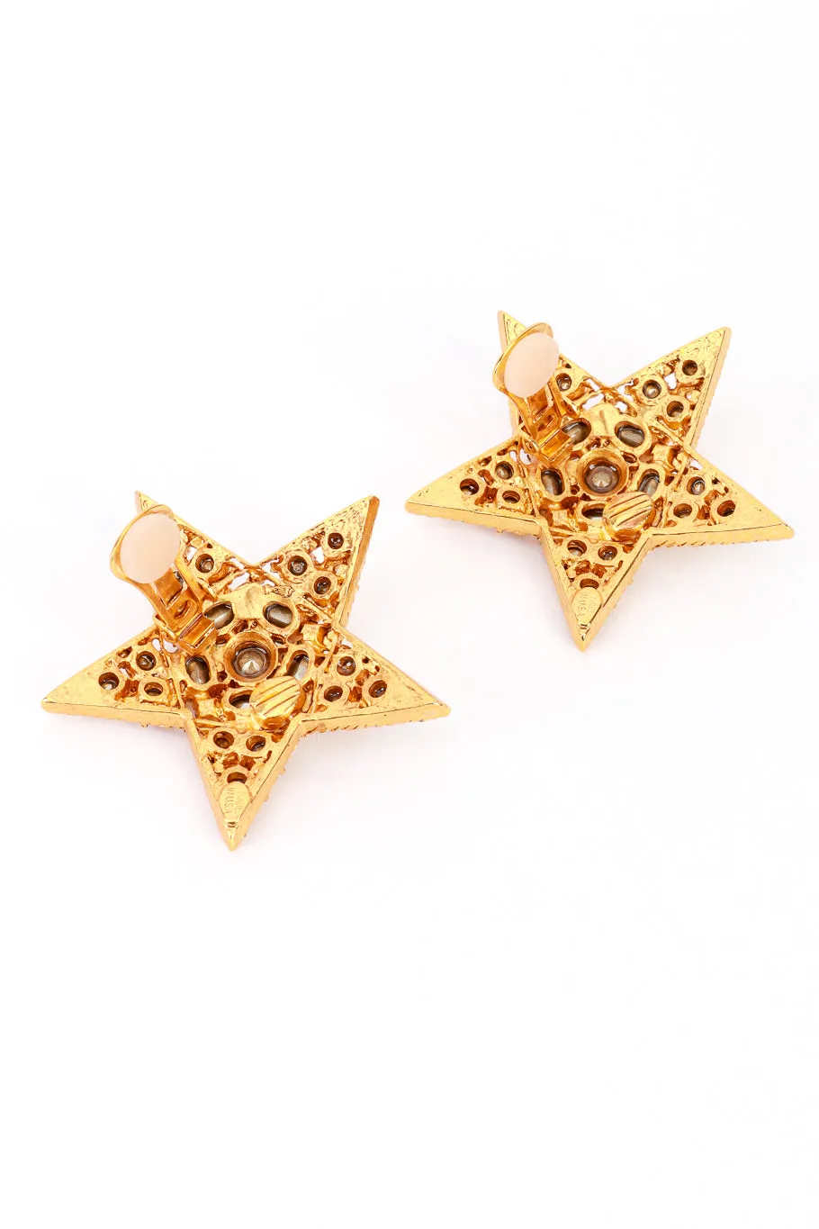 Golden Shining Star Earrings