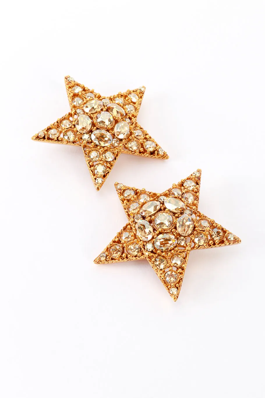 Golden Shining Star Earrings