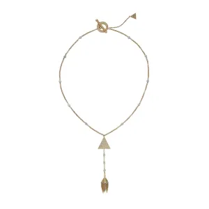 Golden Tassel Necklace