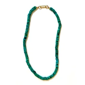 Green Turquoise Gemstone Necklace