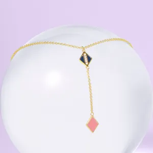 Harlequin Diamond Necklace