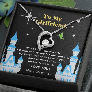 Heart Necklace to Girlfriend for Christmas