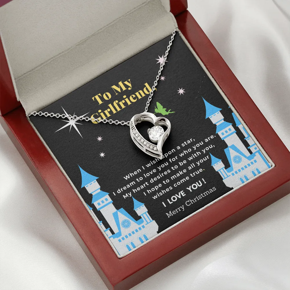 Heart Necklace to Girlfriend for Christmas