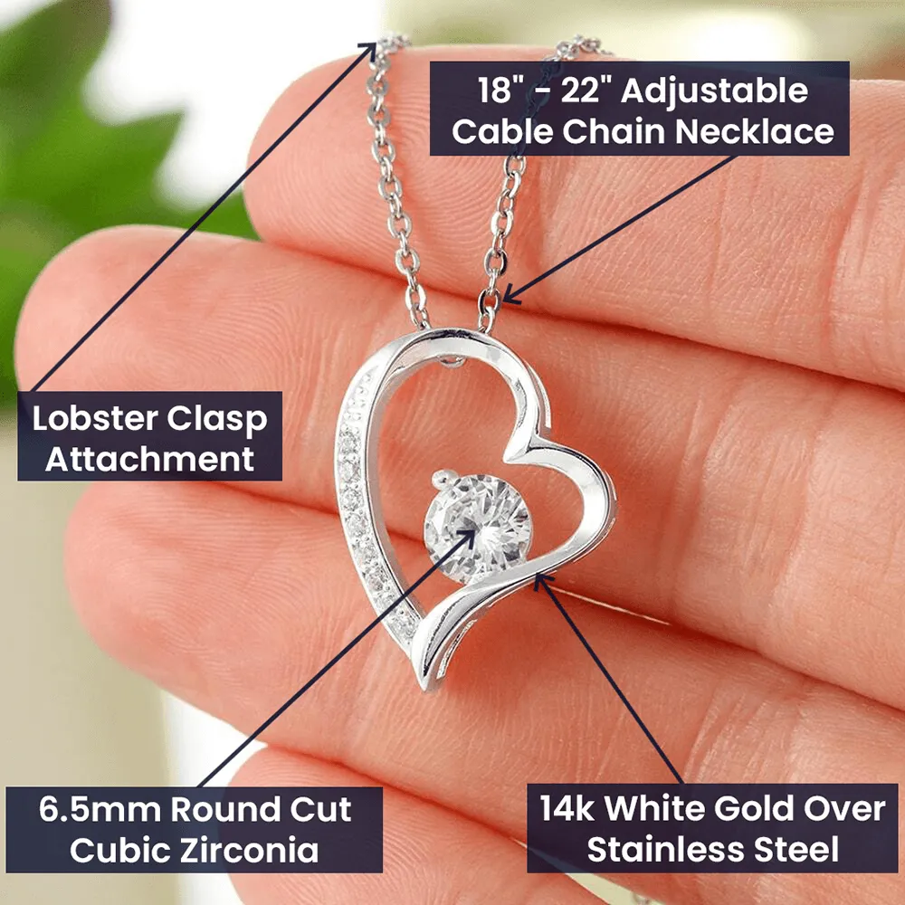 Heart Necklace to Girlfriend for Christmas