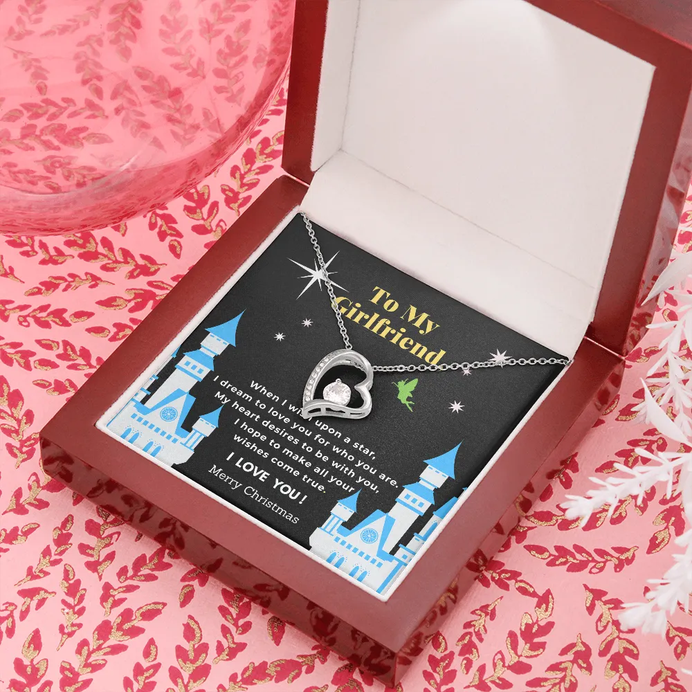 Heart Necklace to Girlfriend for Christmas