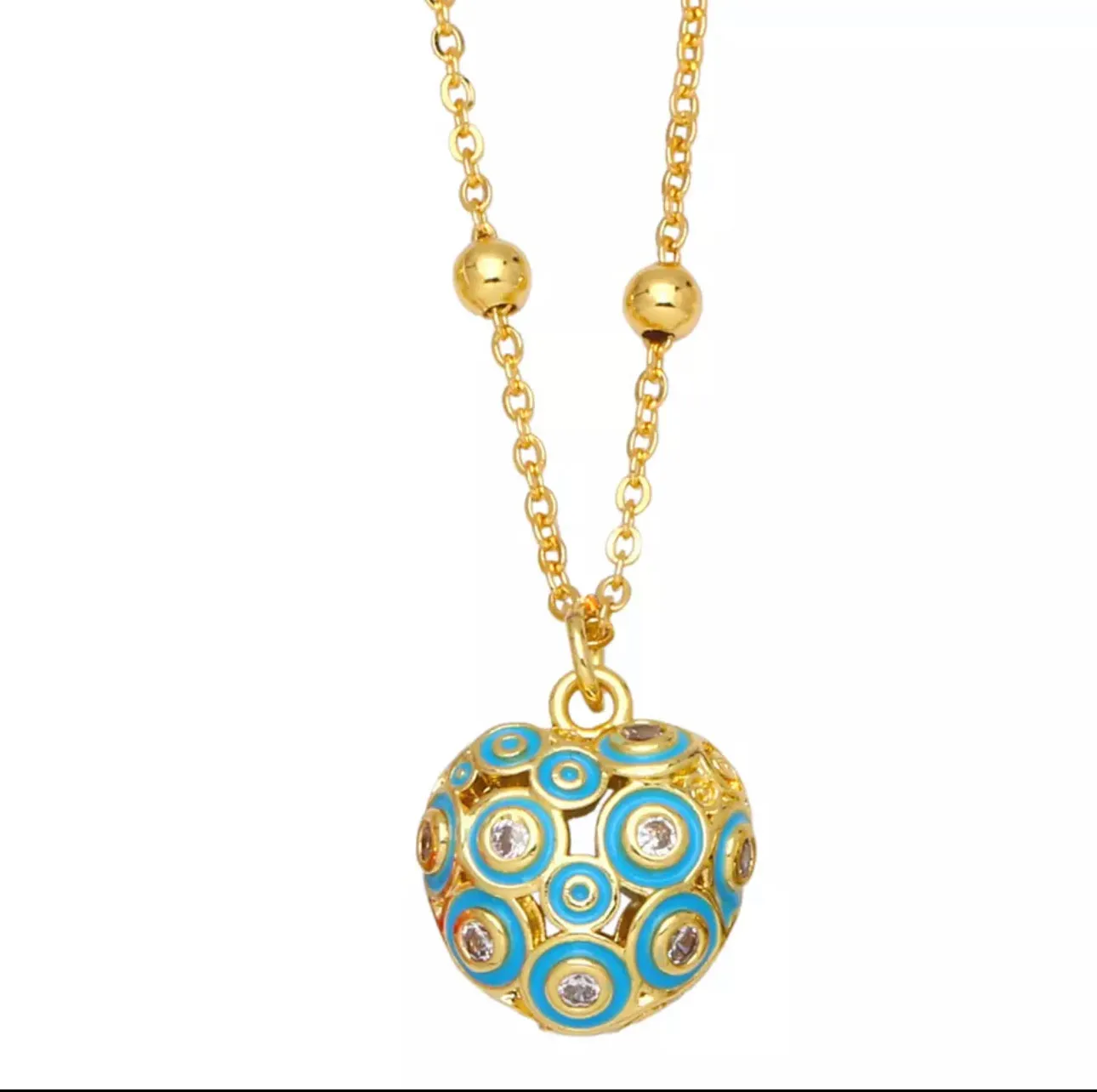 Heart Pendant Necklace | Erika Williner Designs