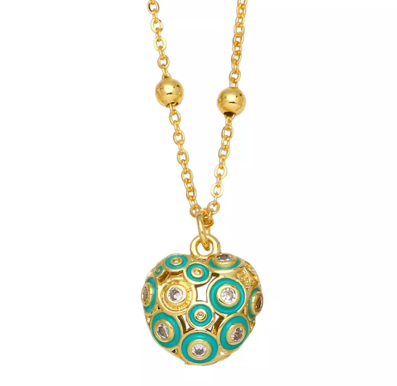 Heart Pendant Necklace | Erika Williner Designs