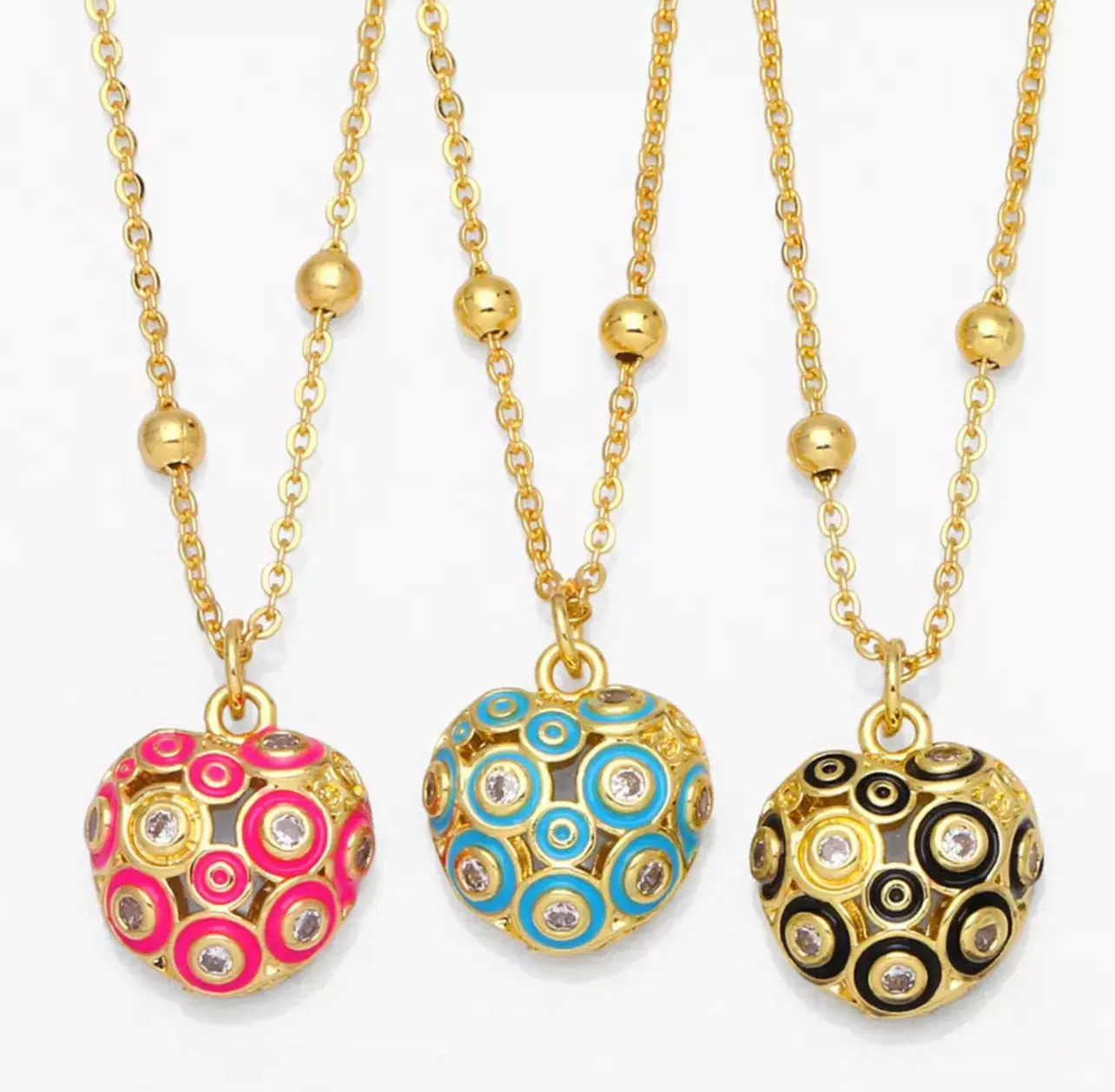 Heart Pendant Necklace | Erika Williner Designs