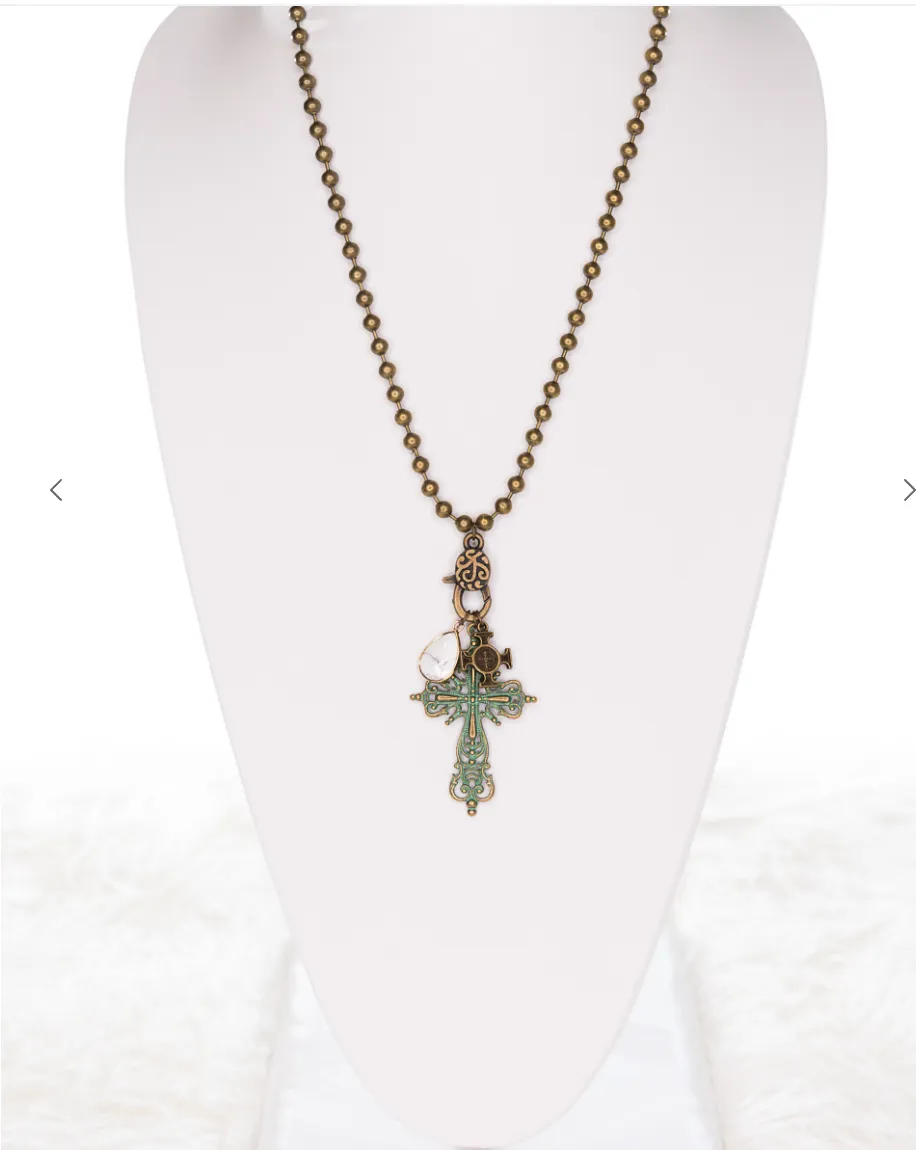 Helen Cross Necklace