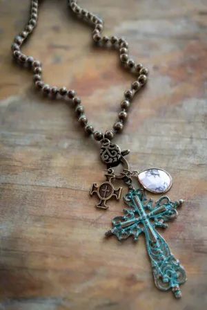 Helen Cross Necklace