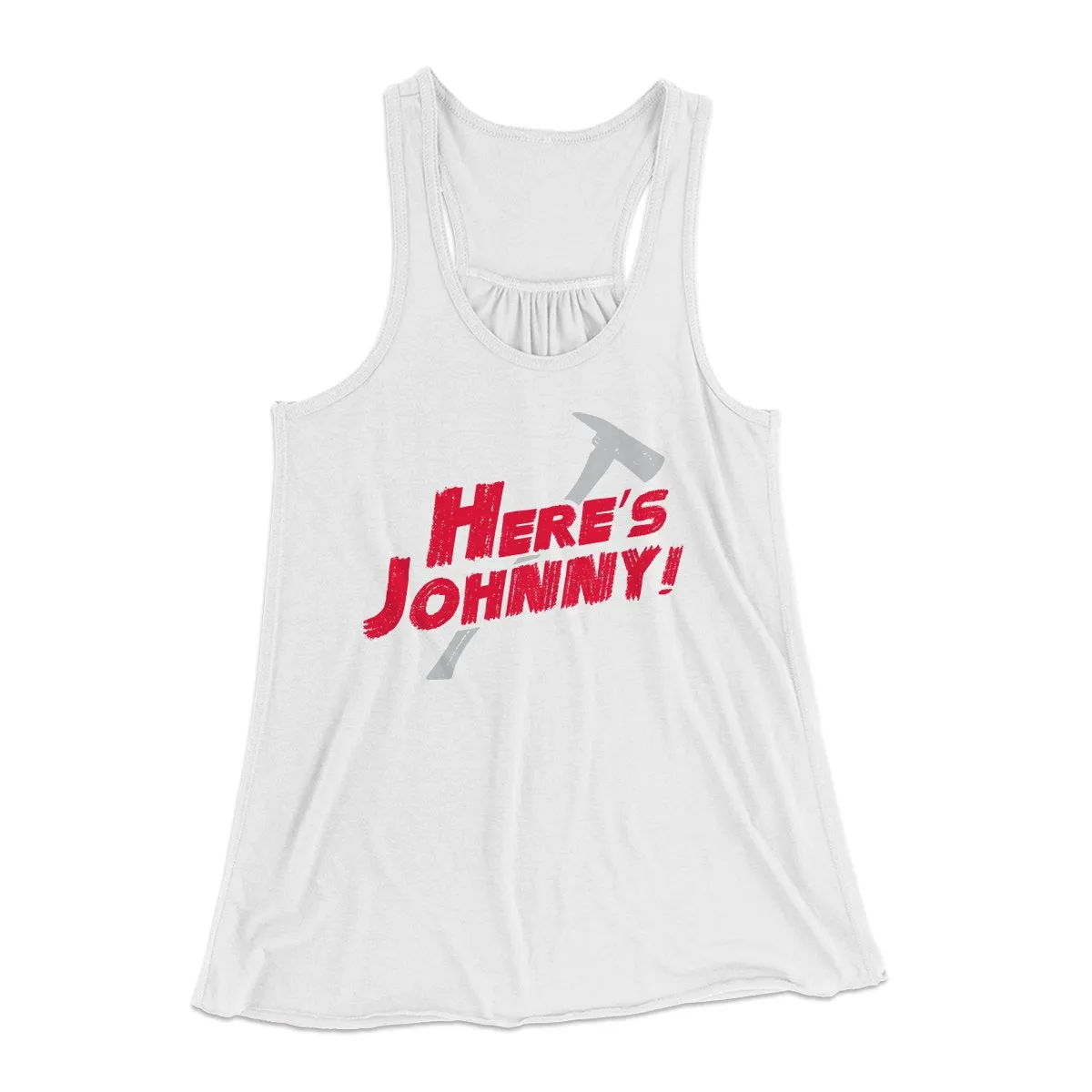 Here's Johnny! Women's Flowey Tank Top