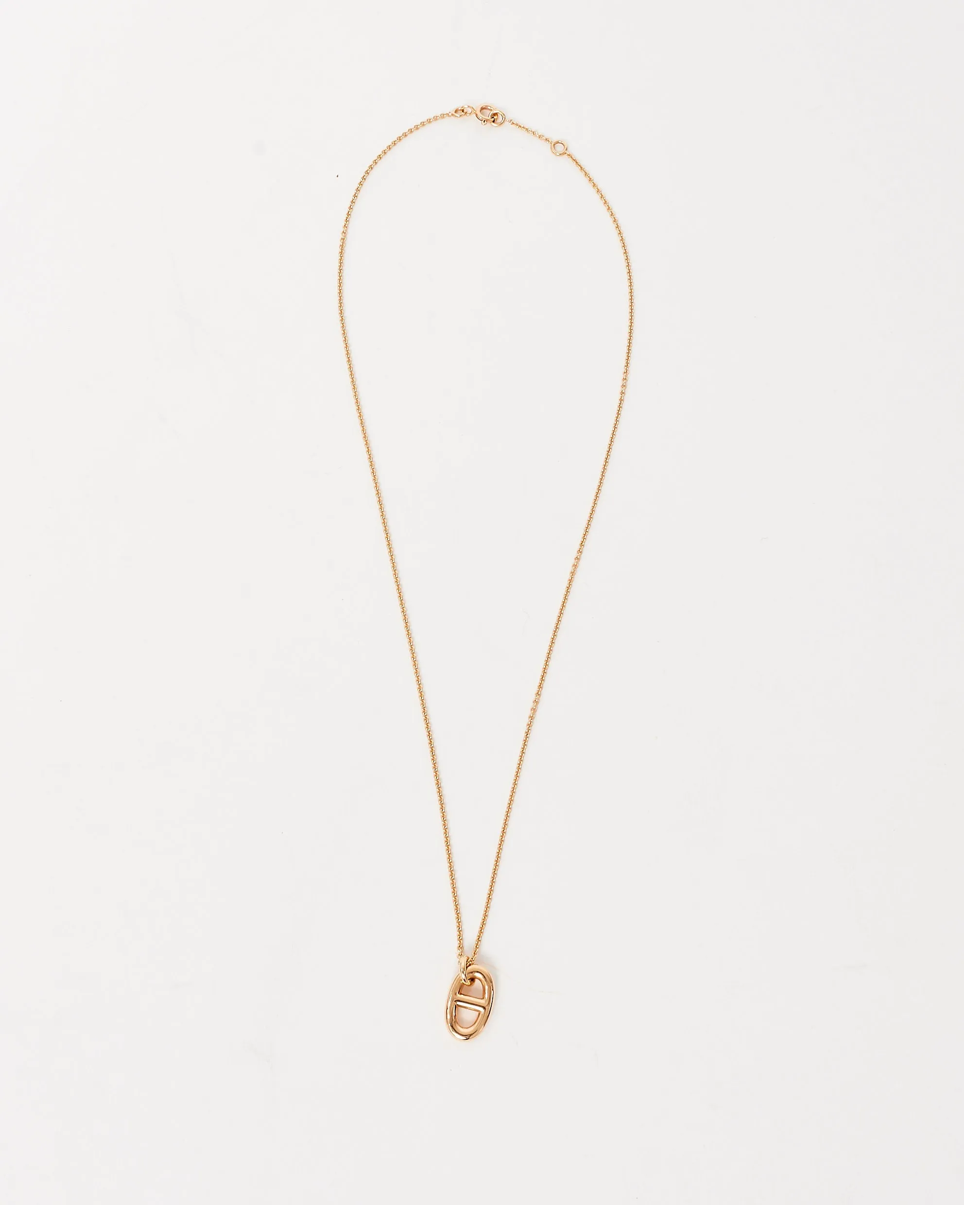 Hermès Rose Gold Small Model Farandole Pendant Necklace