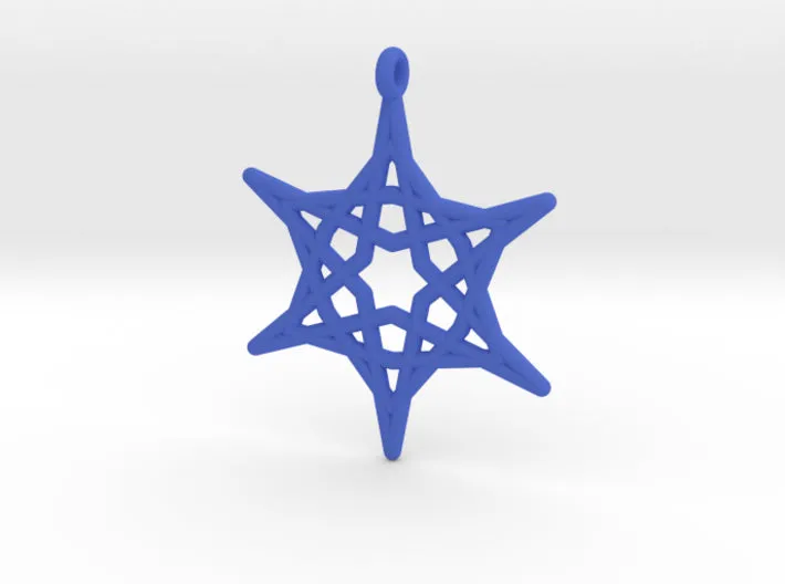 Hex Star Pendant (Nylon)