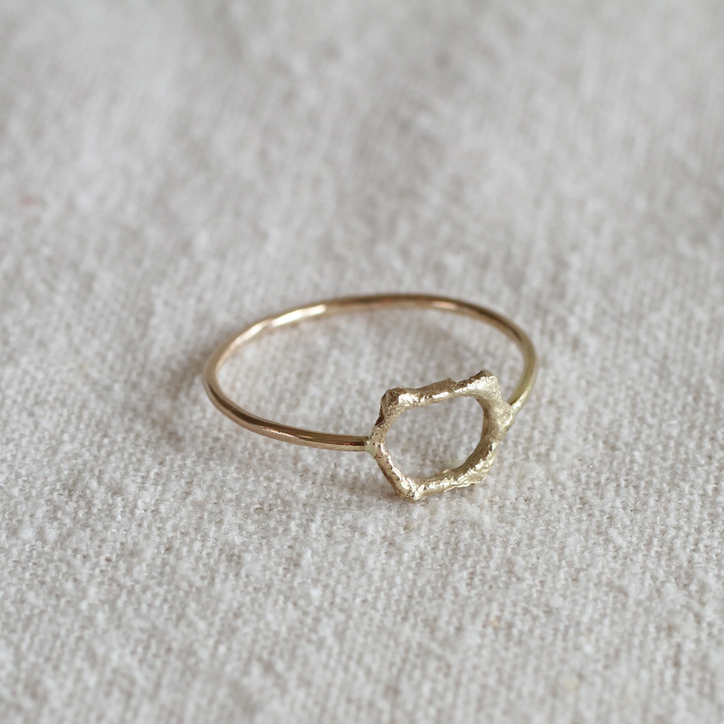 honeycomb ring