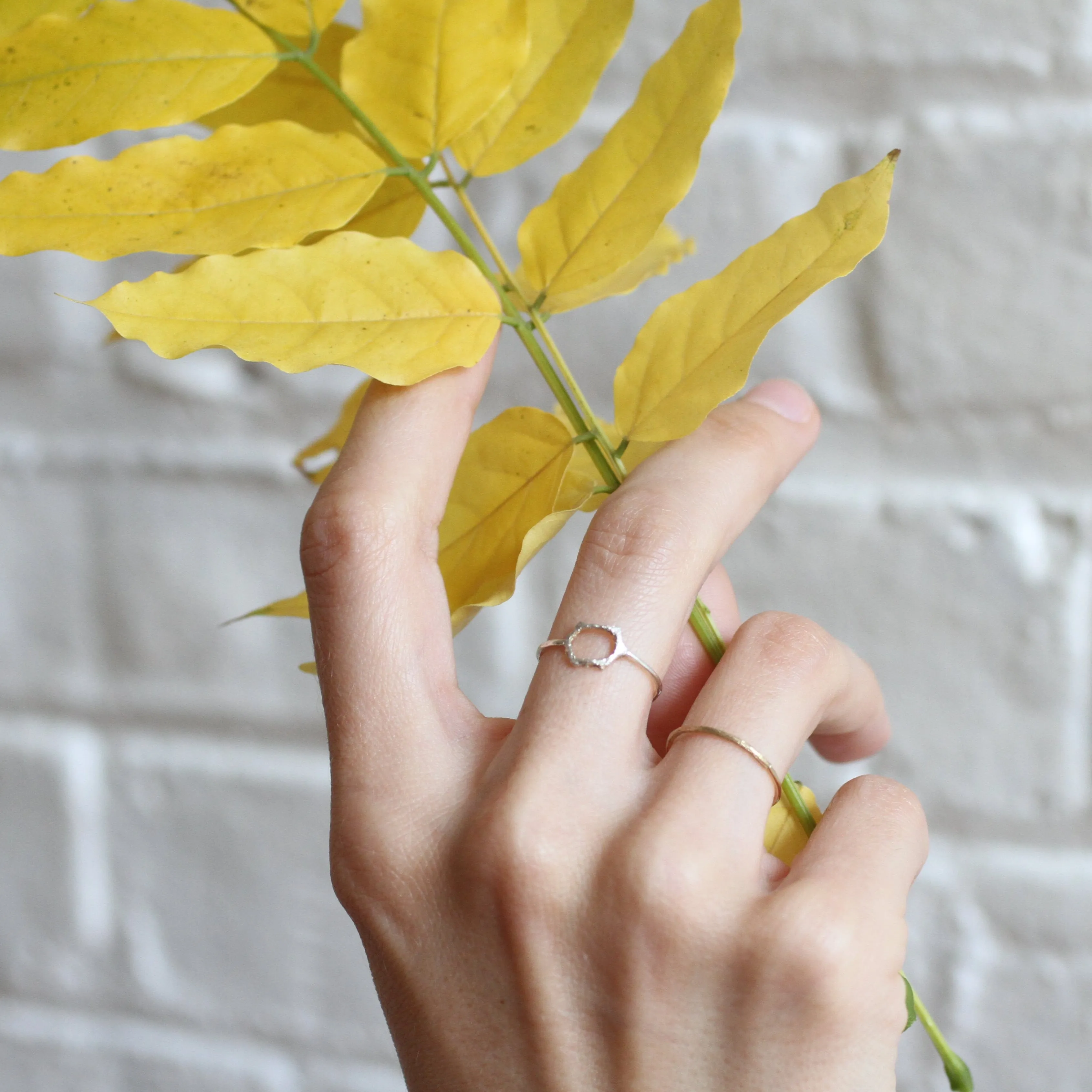 honeycomb ring