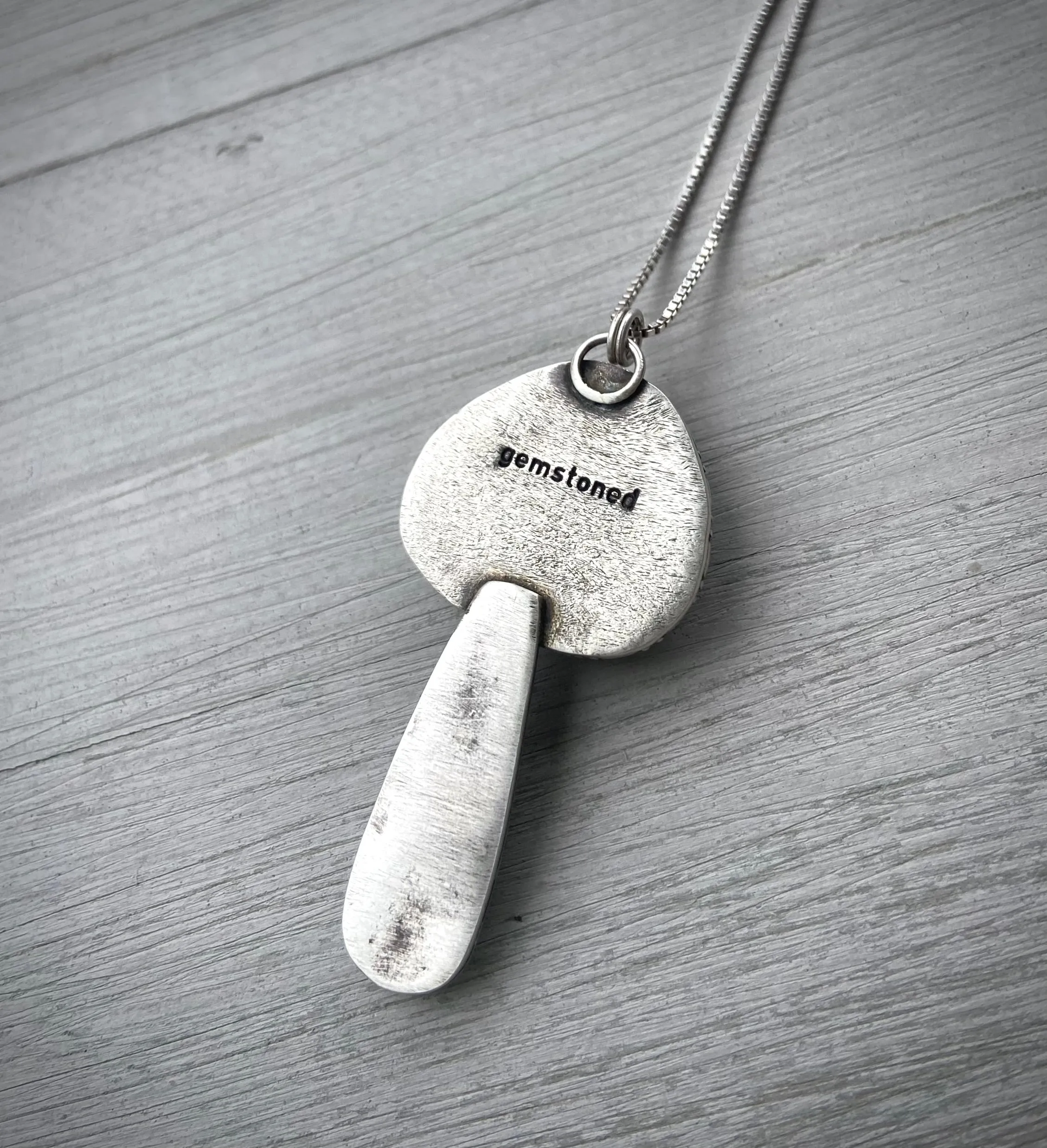 Hubei Turquoise Mushroom Pendant