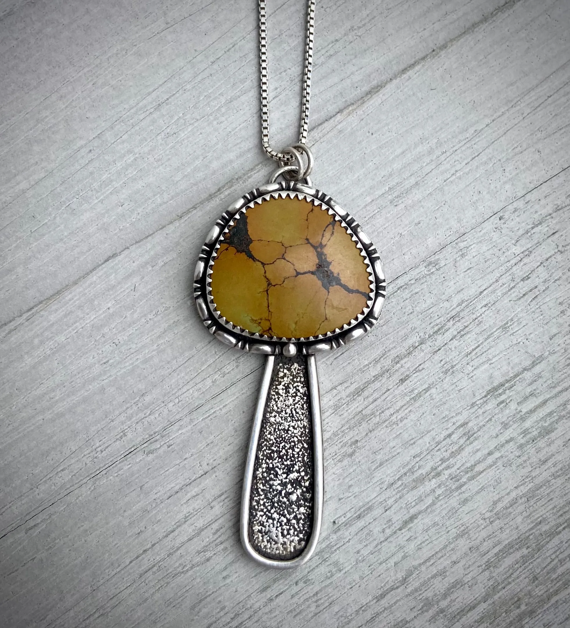 Hubei Turquoise Mushroom Pendant