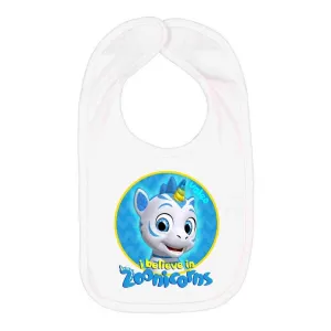 I Believe In Zoonicorns, Valeo, Infant Bib