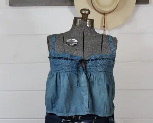 Indigo Dyed Camisole