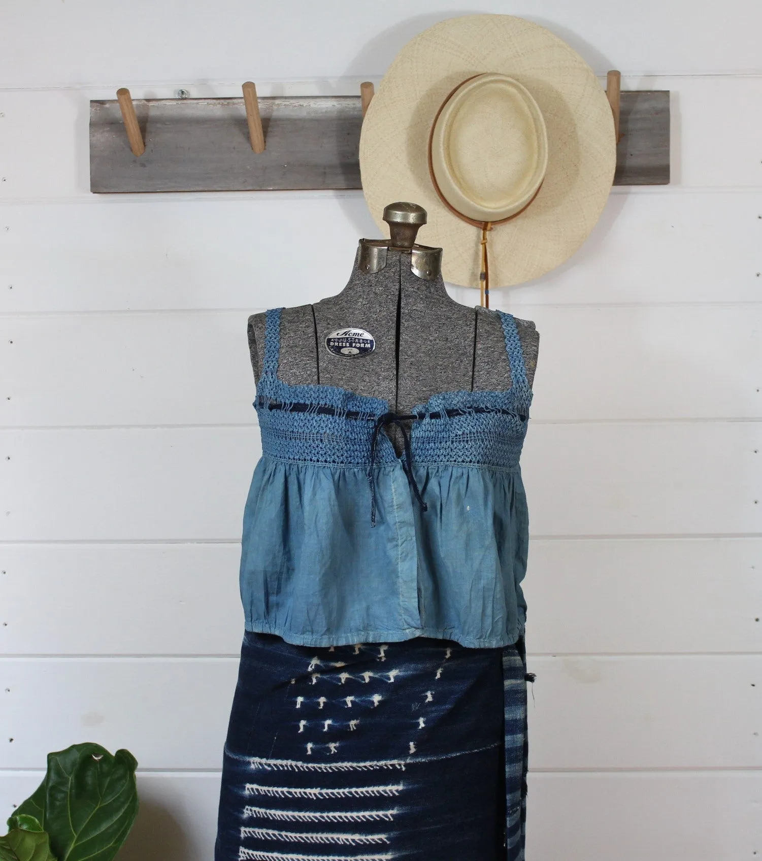 Indigo Dyed Camisole