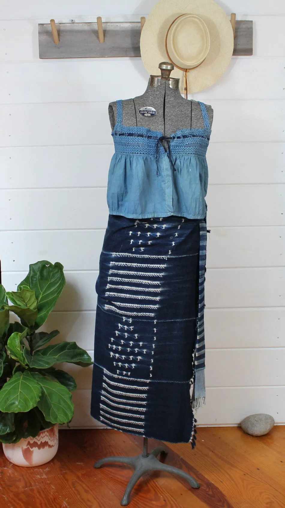 Indigo Dyed Camisole