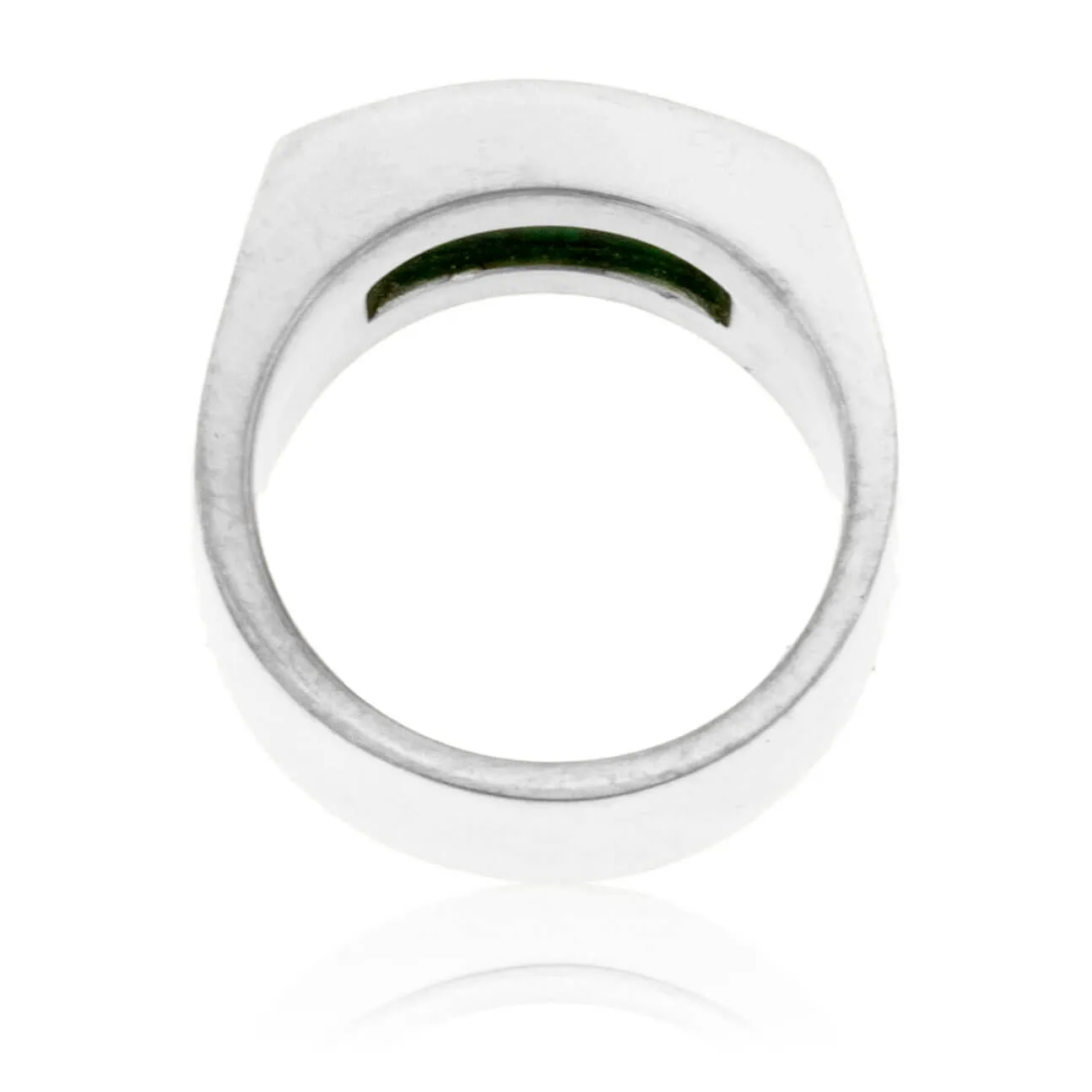 Inlay Ring in Sterling Silver