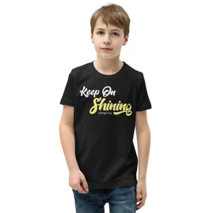 inspire Keep On Shining Youth Short Sleeve T-Shirt