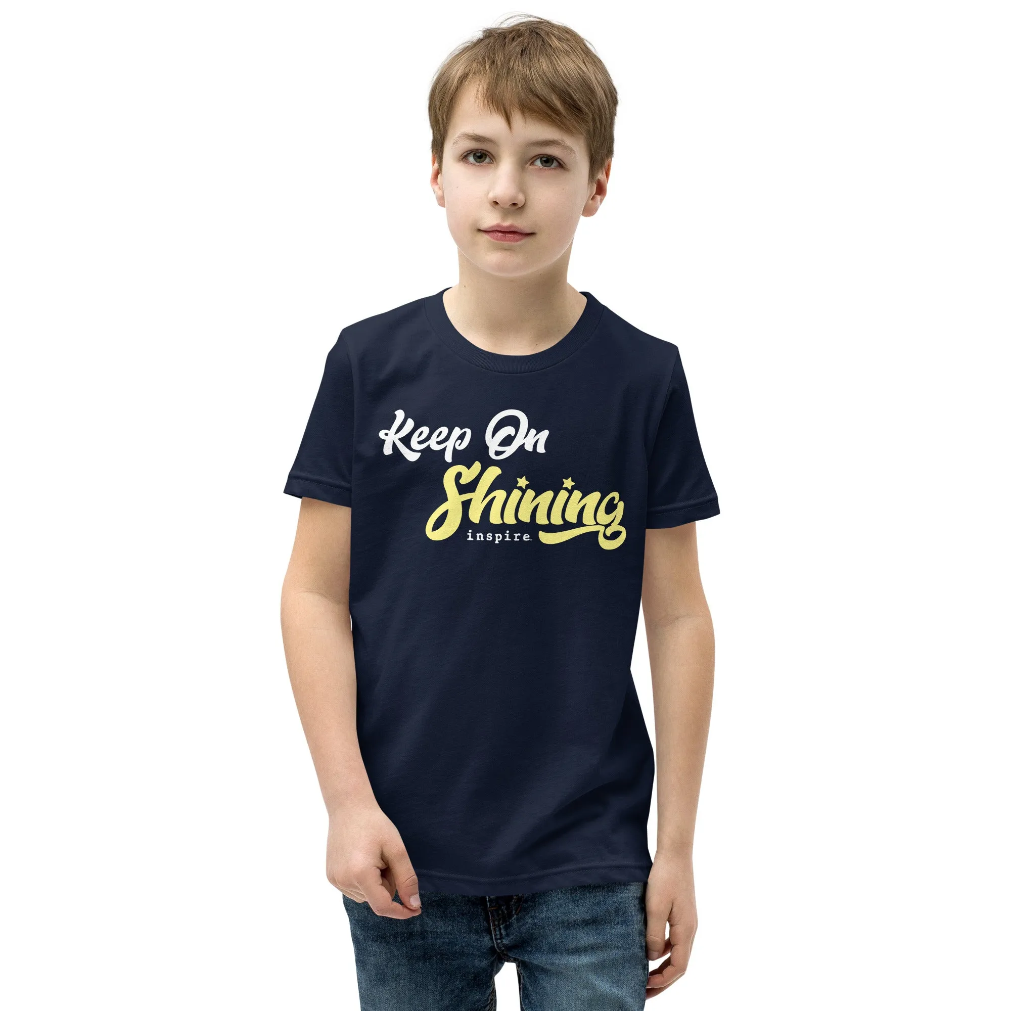 inspire Keep On Shining Youth Short Sleeve T-Shirt