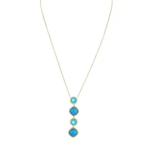 JACEY-GOLD/WHITE/TURQUOISE