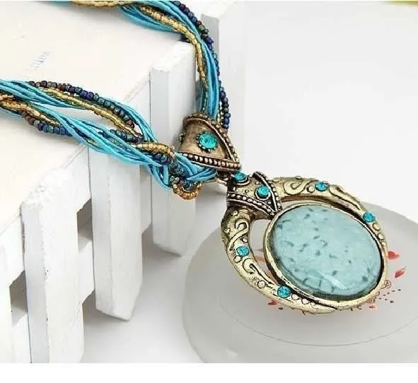 Jewellery - Bohemian Multi-layer Handmade Pendant