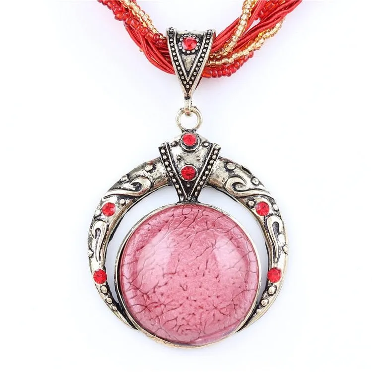 Jewellery - Bohemian Multi-layer Handmade Pendant