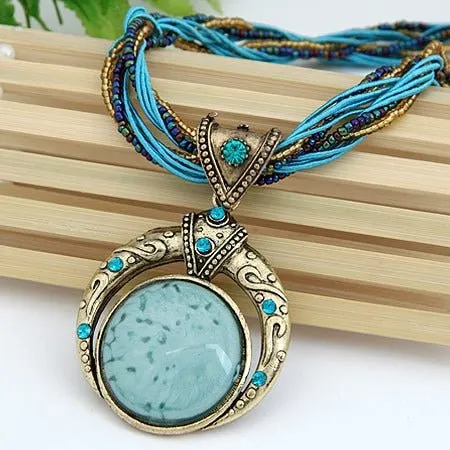Jewellery - Bohemian Multi-layer Handmade Pendant