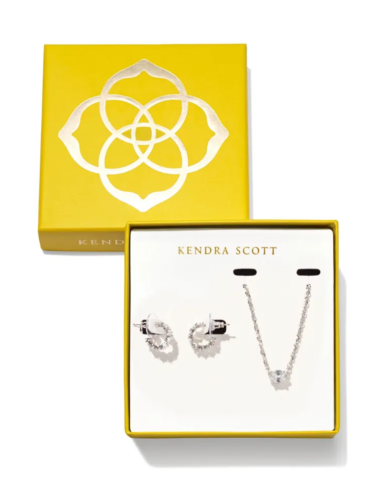 Kendra Scott Cailin Gift Set - Silver