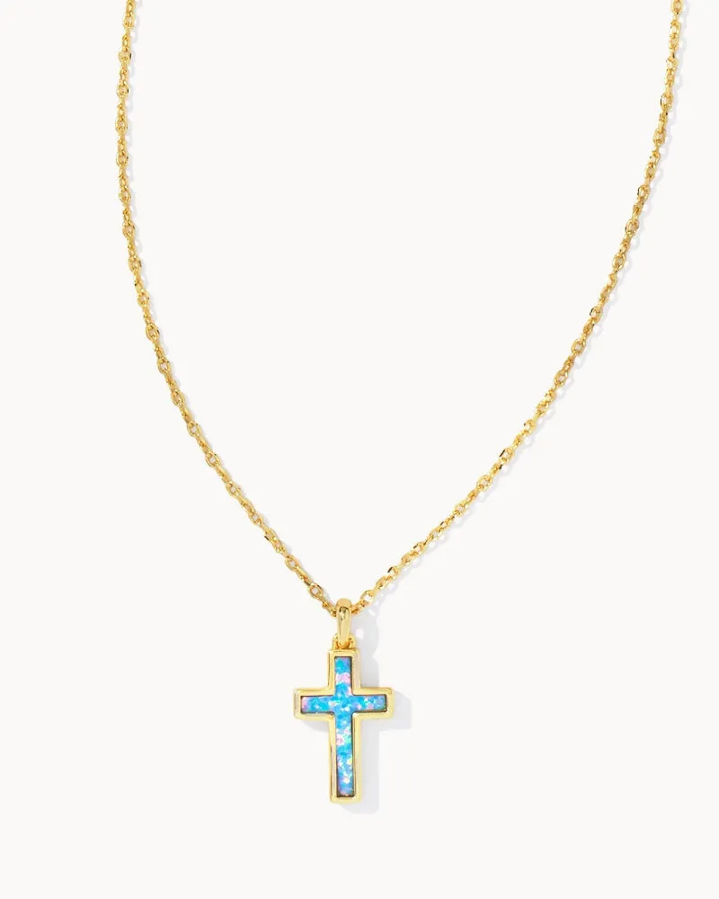 Kendra Scott Gold Cross Pendant Necklace