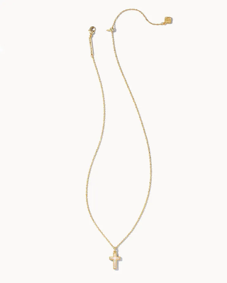 Kendra Scott Gold Cross Pendant Necklace