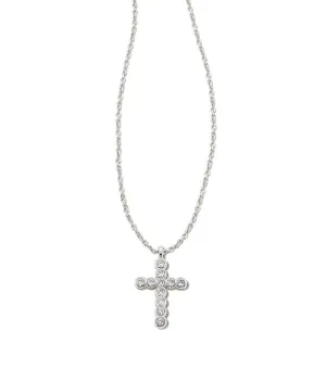 Kendra Scott Silver Cross Pendant Necklace