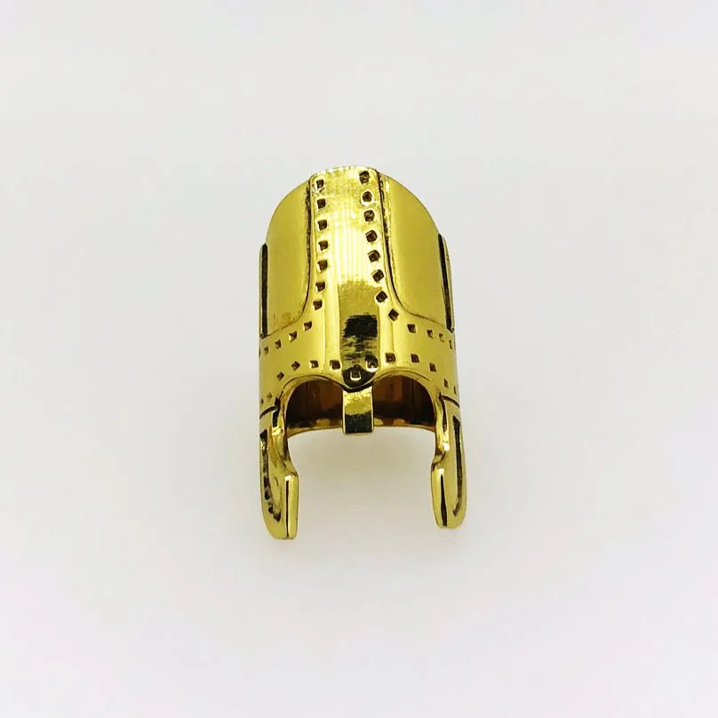 Knight’s Helmet Ring Handmade - Thumb ring or normal