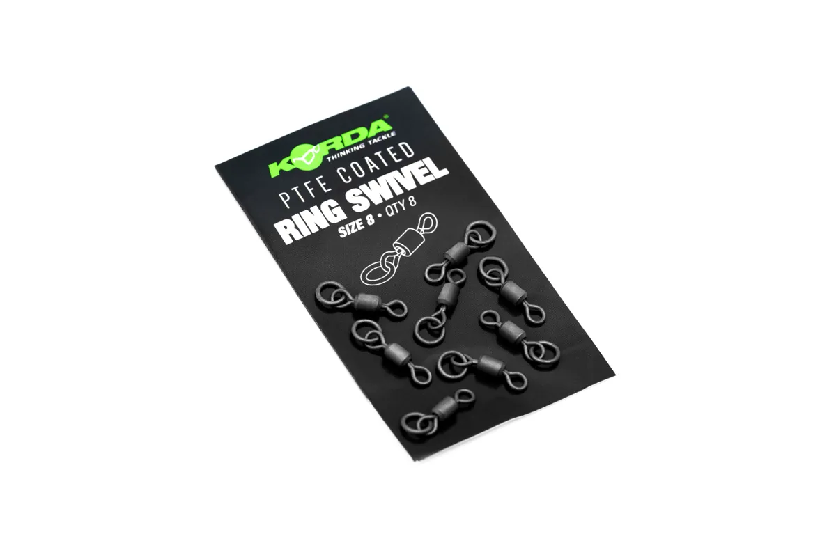 Korda PTFE Coated Ring Swivel