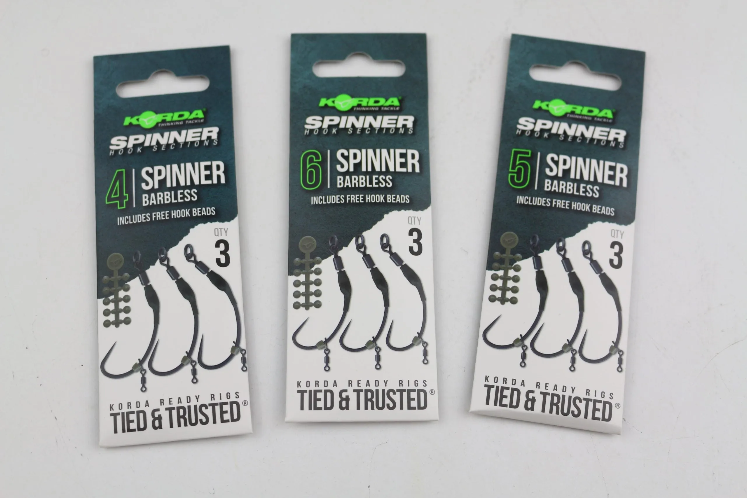 KORDA Spinner Hook Sections