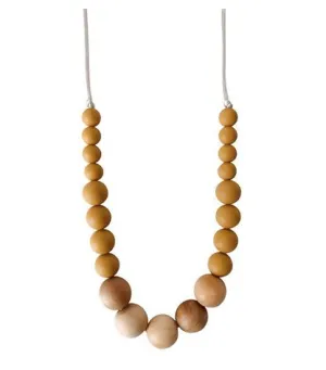 Landon Mustard Teething Necklace