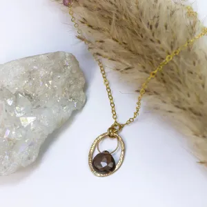 Laura J Autumn Asymmetry Necklace